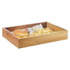Ceviz Hamburger Sunum Kasası