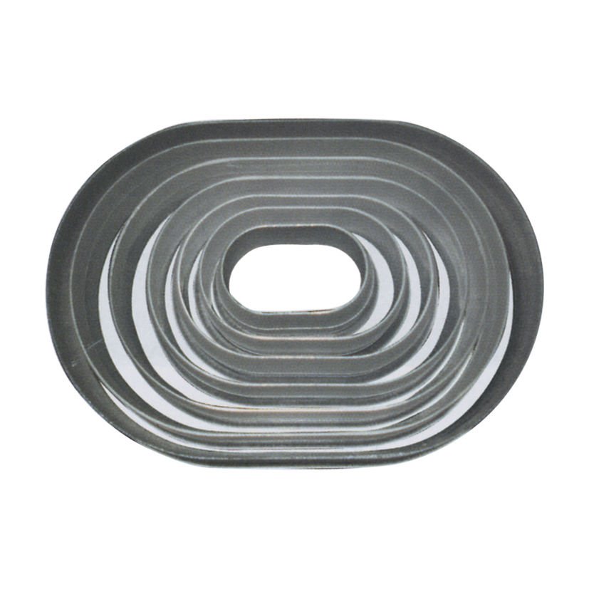 Polikarbon Oval Düz