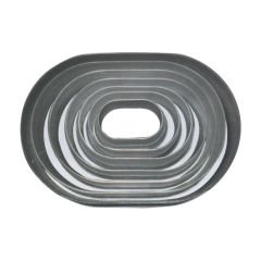 Polikarbon Oval Düz