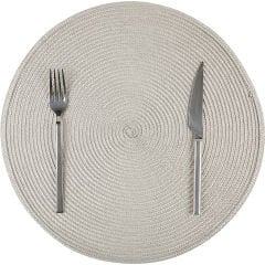 PVC AMERİKAN SERVİS  (KOLİSİ 120 ADETTİR) RENK AÇIK GRİ