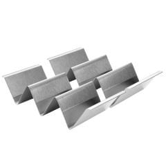 ÇELİK TACO / SANDVİÇ STANDI (21,5x10x5 cm) (GRV-1978 kodlu ürün içerisinde iki adet taco standı mevcuttur.)