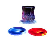 LEDLİ BARDAK ALTLIĞI (10x10 cm)