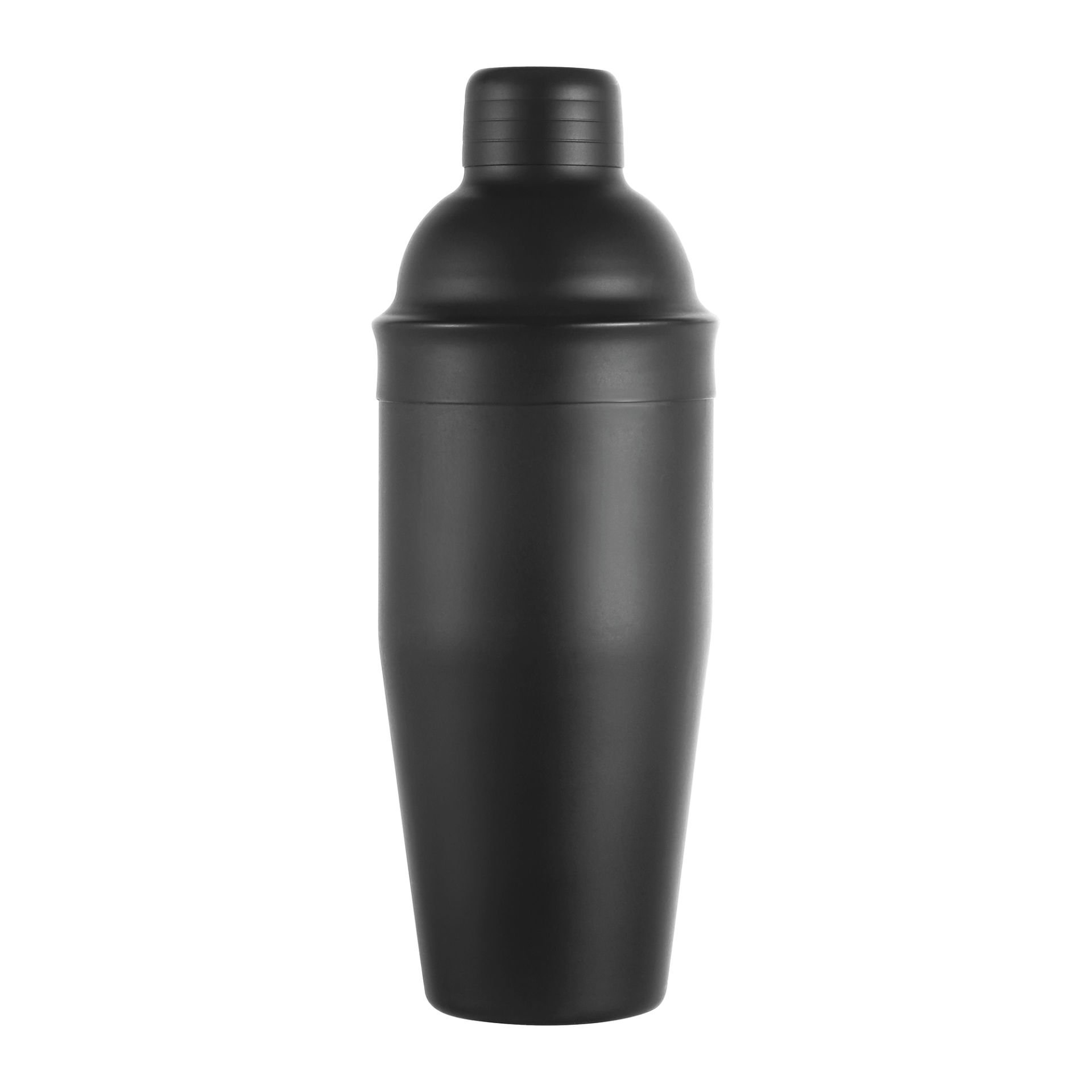 Çelik Kokteyl Shaker (Siyah)