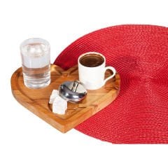 Kalp Türk Kahve Sunumu