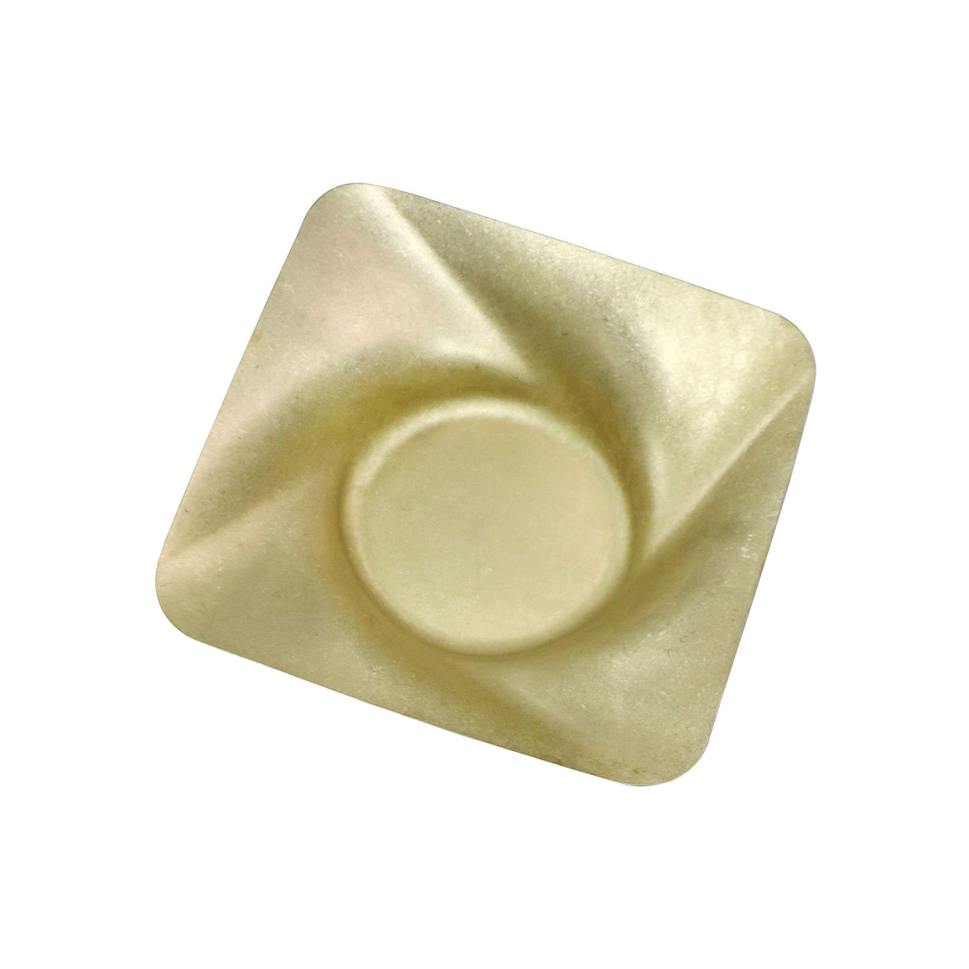 AÇIK BÜFE RETRO SUNUM TABAĞI (ALTIN) (25x25x6 cm)