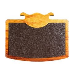 Groovy Boynuzlu Steak Tahta Bazaltlı