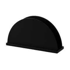 TEK PEÇETELİK OVAL SİYAH