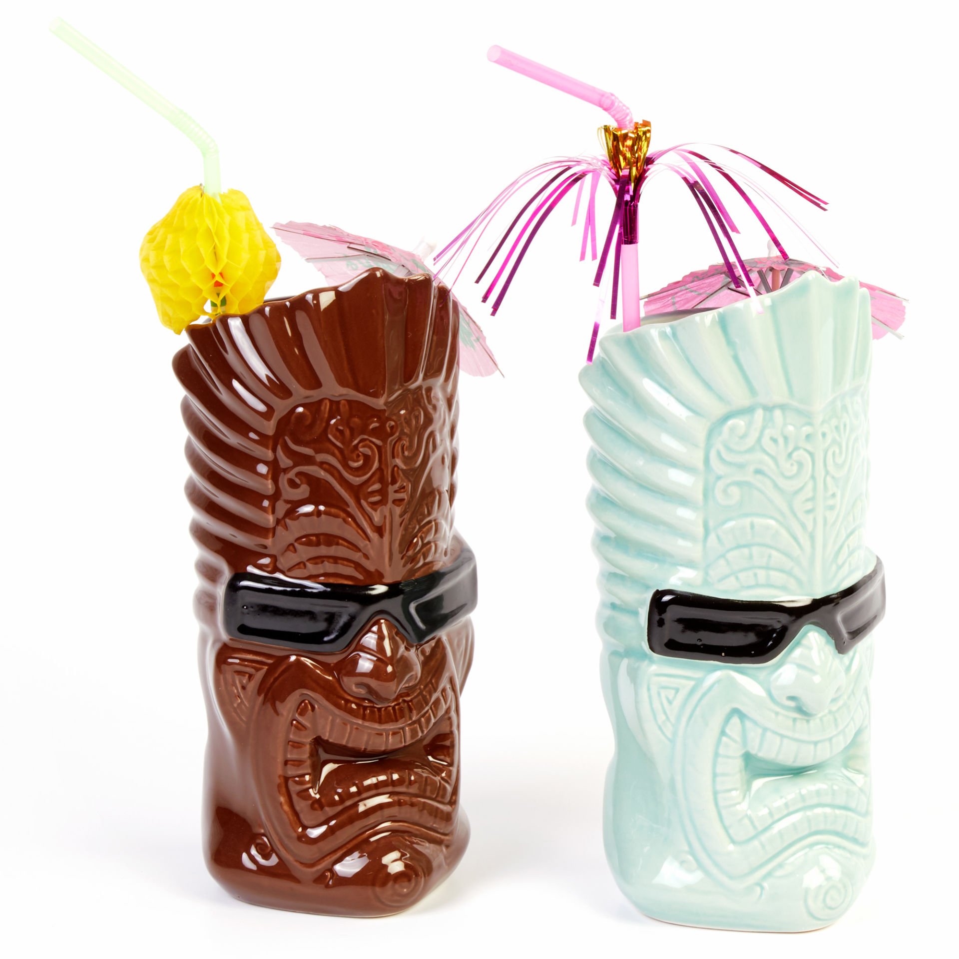 Groovy Seramik Tiki Kokteyl Bardak