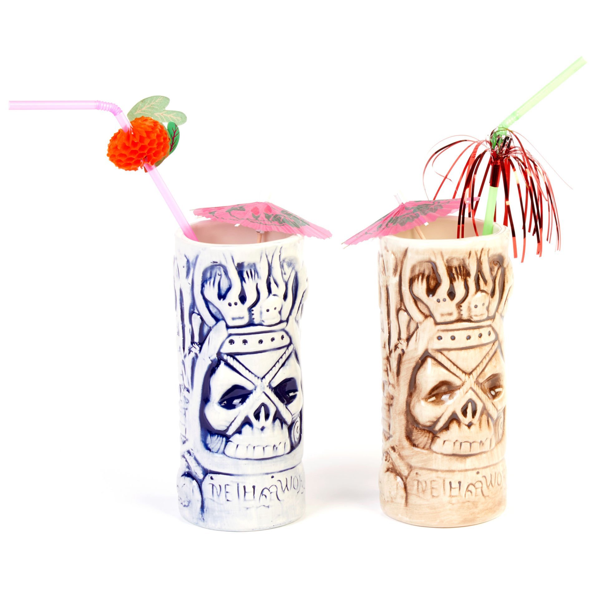 Groovy Seramik Tiki Kokteyl Bardak