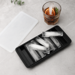 SİLİKON ÇUBUK BUZ KALIBI (24x11x3 cm) (Sadece siyah rengi mevcuttur.)