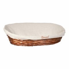 HASIR AÇIK BÜFE OVAL EKMEK SEPETİ 55x40xH:7/17