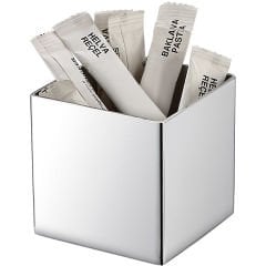 Groovy Kare Çubuk Şekerlik (304SS) (6x6 cm)