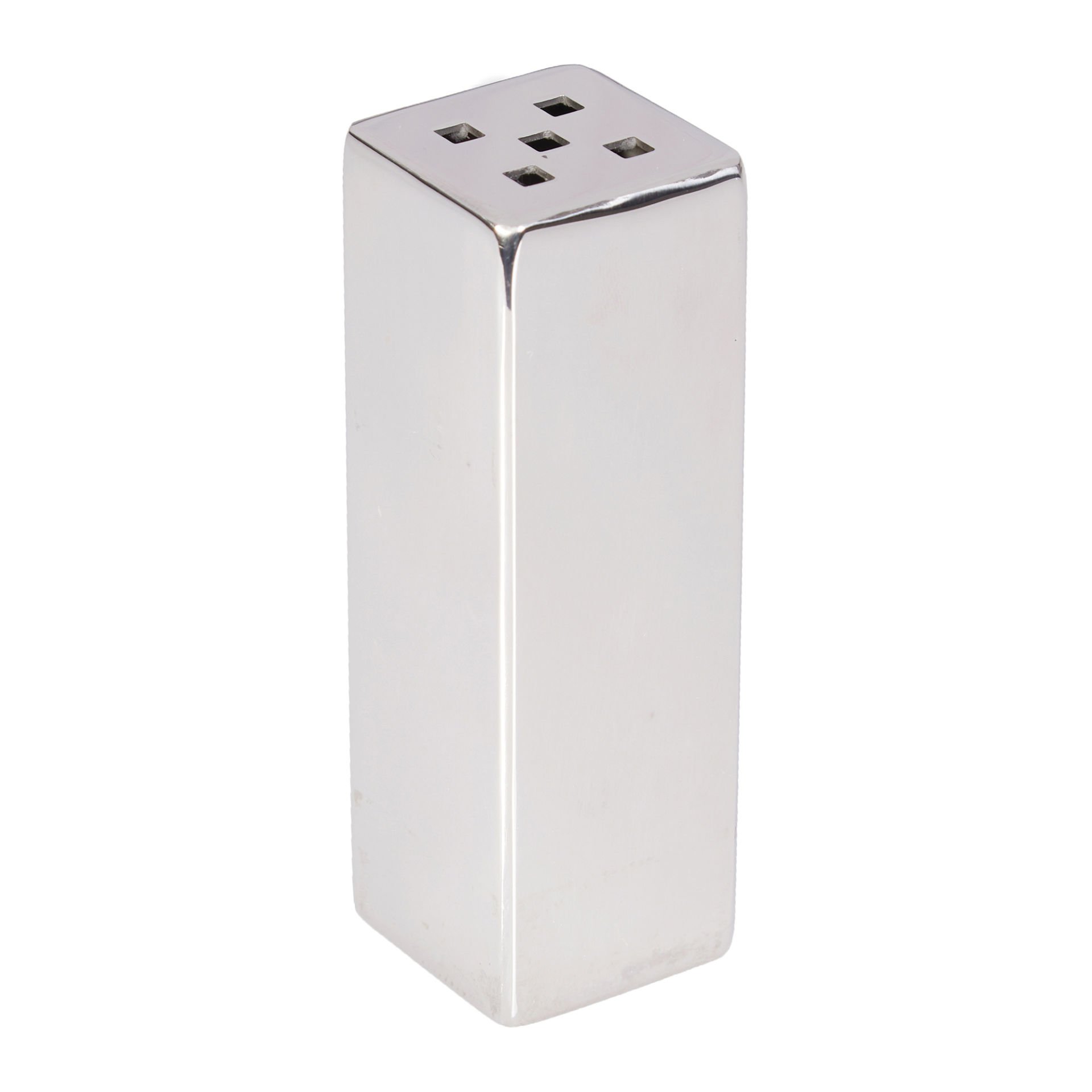 Groovy Tekli Pul Biberlik Kare 4x10 cm (TUZLUK TIPASI PLASTİKTİR)