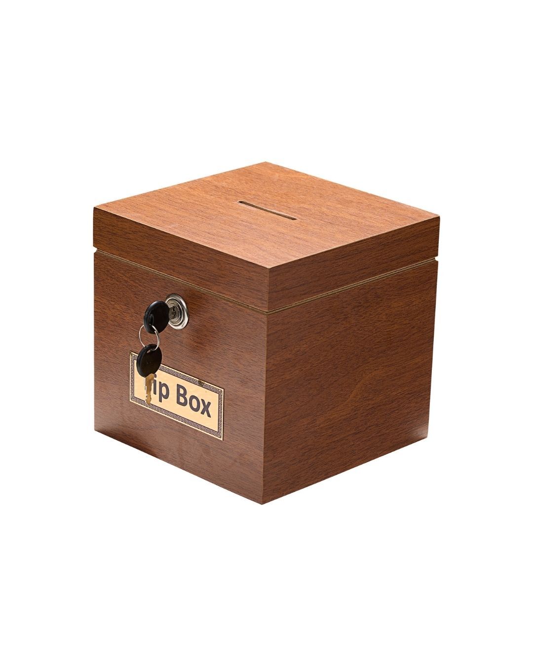 AHŞAP BAHŞİŞ KUTUSU / TİP BOX (18x18x18 cm)