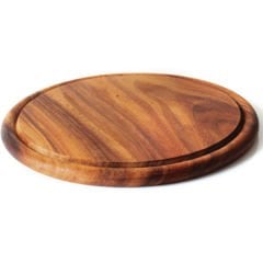 İROKO STEAK SUNUM TAHTA (YUVARLAK)