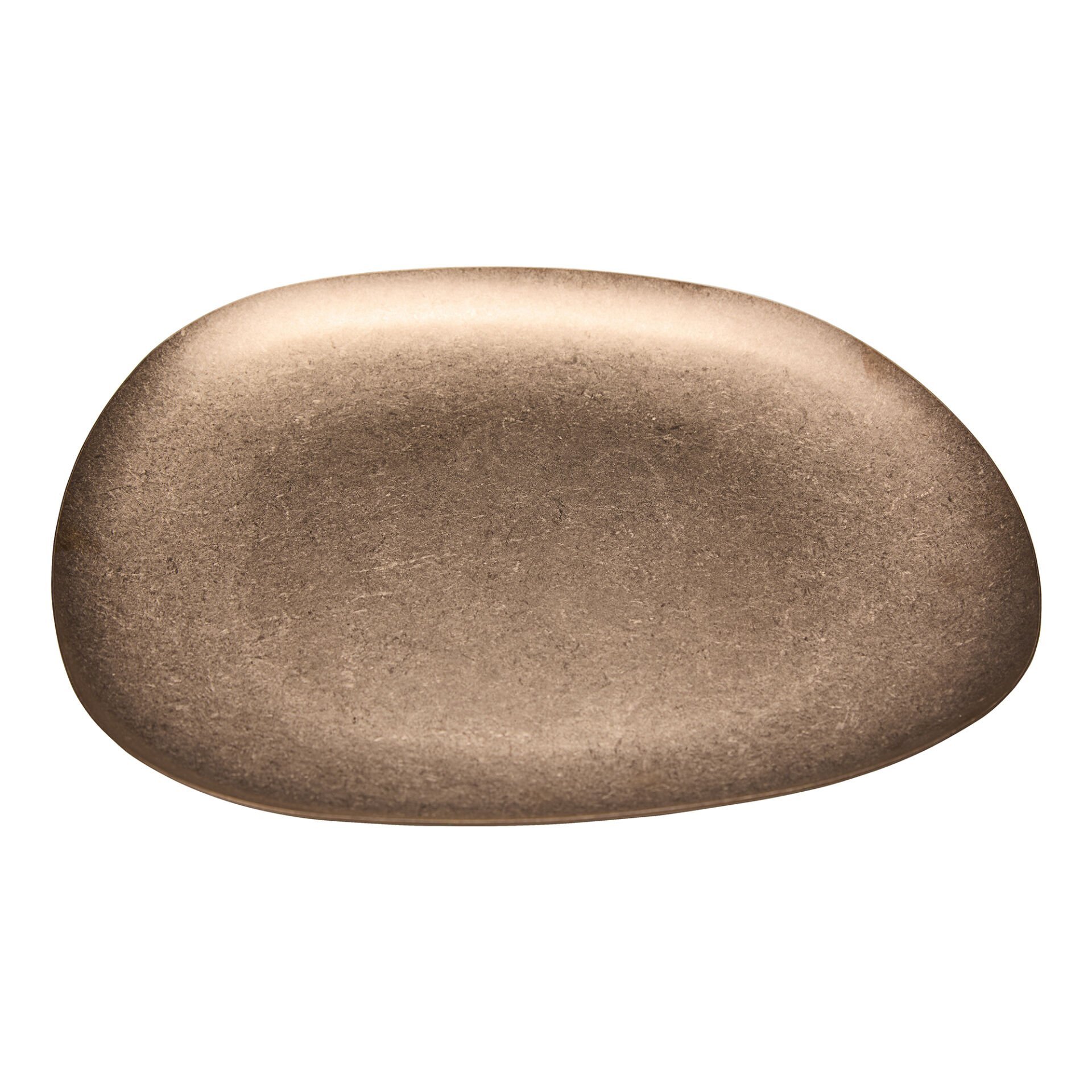 AÇIK BÜFE RETRO SUNUM TABAĞI (BAKIR) (26,5x23x1,5 cm)