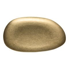 AÇIK BÜFE RETRO SUNUM TABAĞI (ALTIN) (26,5x23x1,5 cm)