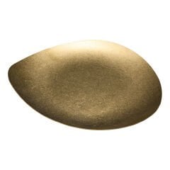 AÇIK BÜFE RETRO SUNUM TABAĞI (ALTIN) (26,5x22x1,5 cm)