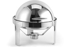 ROLLTOP YUVARLAK CHAFING DISH (6L) **BU ÜRÜNÜ KREDİ KARTI İLE ÖDEMEYİNİZ**NET FİYATLI ÜRÜNDÜR LÜTFEN FİYAT LİSTESİNDEN KONTROL EDİNİZ**