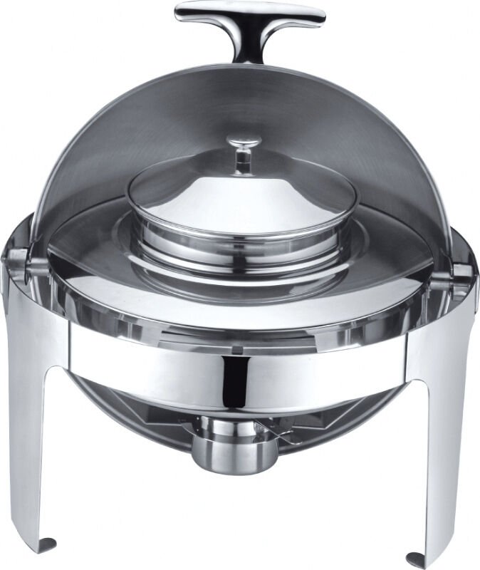 ROLLTOP ÇORBALIK CHAFING DISH (4,5L) **BU ÜRÜNÜ KREDİ KARTI İLE ÖDEMEYİNİZ**NET FİYATLI ÜRÜNDÜR LÜTFEN FİYAT LİSTESİNDEN KONTROL EDİNİZ**