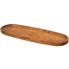 Groovy İroko Oval Sunum Tahta