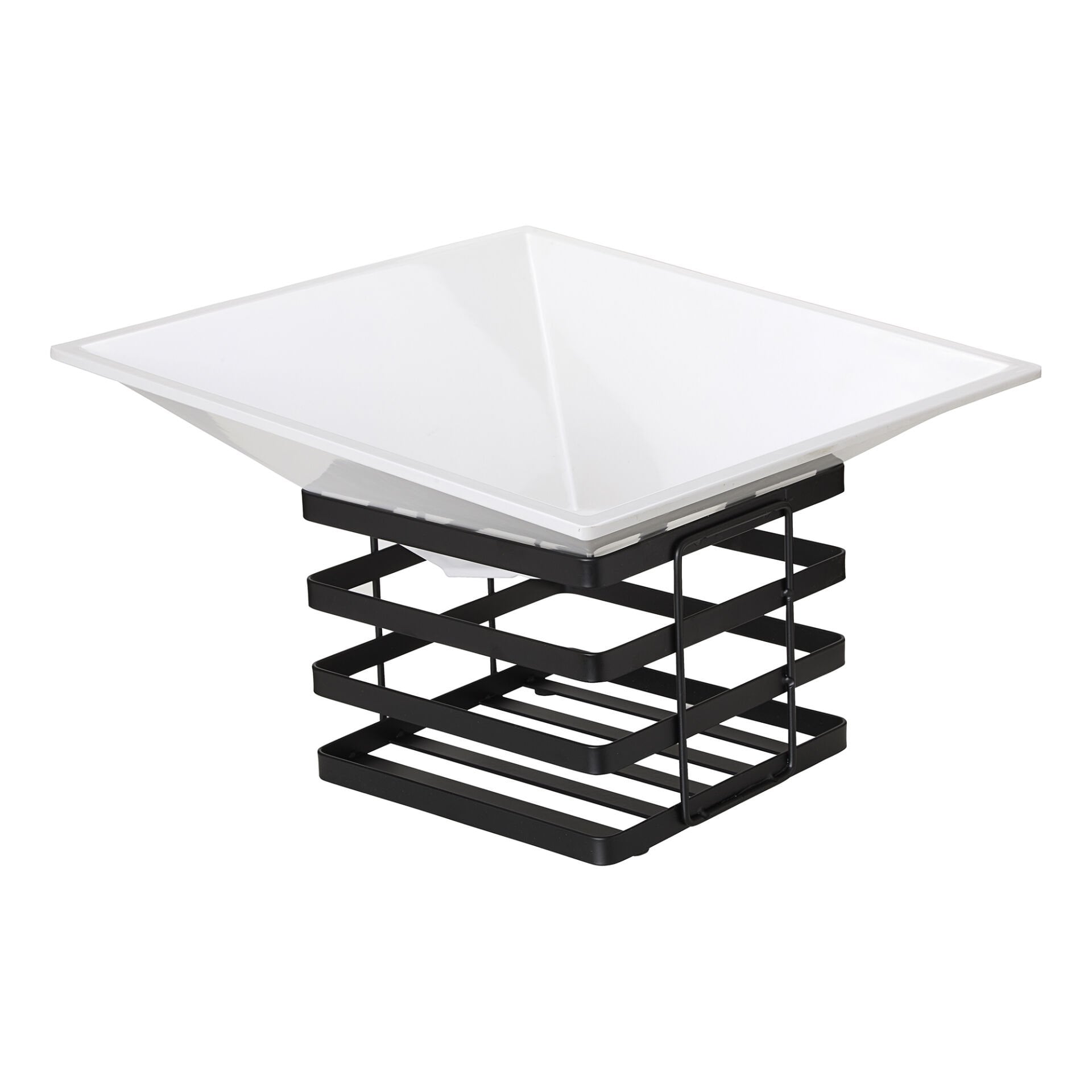 Açık Büfe Set  (Melamin: (35,5x35,5x11 cm) , Yükseltici: (20x20x20 cm)