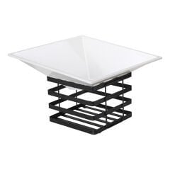 Açık Büfe Set  (Melamin: (35,5x35,5x11 cm) , Yükseltici: (20x20x20 cm)