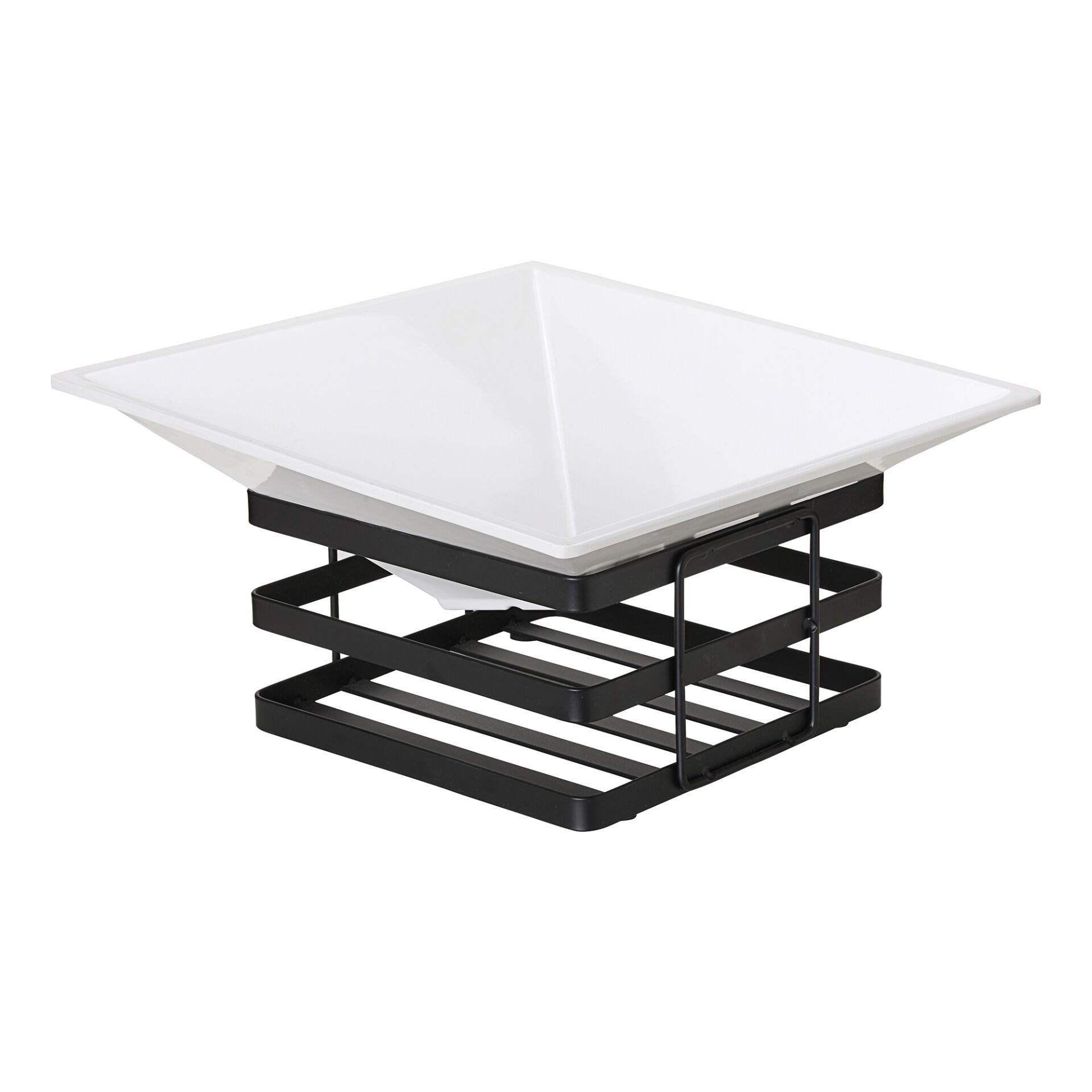 Açık Büfe Set  (Melamin: (35,5x35,5x11 cm) , Yükseltici: (20x20x10 cm)